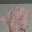 NEWONG 30pcs Peony Pink Green Ostrich Feathers Natural Bulk 11-14inch(28-35cm) Vase Craft Wedding Home Party Centerpieces Christmas Day Decoration