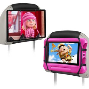 WONNIE 2 Pack Car Tablet Holder, Fit 7.0 Inch Up to 12.9 Inch Tablets, Great for Road Travel WONNIE 2 Pack Car Tablet Holder, Fit 7.0 Inch Up to 12.9 Inch Tablets, Great for Road Travel