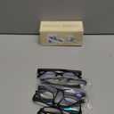 Gaoye 4.0 Professional Reading Glasses for All Day - Computer Readers with Blue Light Protection - Value Pack