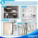 Small Tension Rod 18-32 Inch White Spring Shower Curtain Rod Adjustable Tension Curtain Rod No Drilling Heavy Duty Short Shower Rod,Non Slip,Stainless Steel