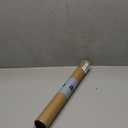 Adjustable Cafe Curtain Rods for French Doors, 16-28 Inch, Small Windows - 2 Pack, 3/8 Inch Diameter, Easy No Drill & Screw Mount, Classic Ball Finial, White