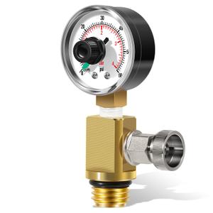 RV40600 98209800 Brass Manual Air Relief Valve Assembly Fit for Pool Filter Systems for FNS, Clean and Clear, Quad DE, 4000 Series Filters