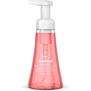 Method Foaming Hand Soap, Pink Grapefruit, 10 Fl Oz, Biodegradable Formula, (Pack of 2)