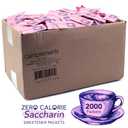 Complements Zero Calorie Saccharin Pink Sweetener Packets, 2000 Count