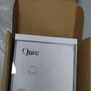 Qure Skincare Bathroom Sink Filter Water Faucet for Skin, Reduces 99% Chlorine and Heavy Metals, Skin Hydration in 4 Weeks, Reduces Build-Up, Balances pH, Softer Skin & Hair - Silver