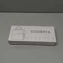 Coobiiya Lunch Bag Women, Lunch Box for Women Adult Men, Small Leakproof Cute Lunch Tote Large Capacity Reusable Insulated Cooler Lunch Container for Work/Office/Picnic/Travel-Brown