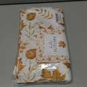 Romanstile Fall Table Runner 13 x 72 Inch, Autumn Thanksgiving Brown Maple Leaves Harvest Farmhouse Style Table Decoration for Dining, Holiday, Party Decor