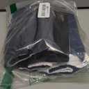 wegreeco Washable Dog Diapers - Washable Male Dog Belly Wrap - Pack of 3 - (Black, Charcoal, Navy, Medium)