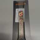 Vanjua for Fitbit Inspire 3 Bands Women Men, Stainless Steel Metal Mesh Loop Adjustable Magnetic Wristband Replacement Straps Compatible with Fitbit Inspire 3 Fitness Tracker (Leopard)