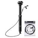 EXA Form 900i 30.9mm/31.6mm Internal Routing Dropper Post with Lever and Cable Kit MTB/Ebike Internal Bike Seatpost 100/120/150mm Travel -345/395/445mm Length