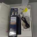 Philips Sonicare DiamondClean Prestige 9900 Rechargeable Electric Toothbrush with SenseIQ, 5 Premium All-in-One Brush Heads, Plaque Removal, Gum Care, Whitening, Midnight, BD9002AZ (1 Count (Pack of 1))