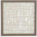 Signature Design by Ashley 3 Piece Odella Abstract Wood Framed Wall Dcor, 20 x 20, Cream & Taupe, 0.8"L x 20"W