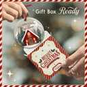 2 x Our New Home Ornament - First Christmas Together Ornament, Xmas Housewarming Decoration - Winter Romantic Tree Decor, Holiday Keepsake, Ideas for Couples, Boyfriend, Girlfriend