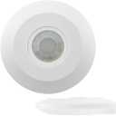 YCA1050 PIR Motion Sensor Light Switch, 85-265V AC 2000W, Ceiling Mount Motion Sensor Ceiling Motion Sensor Switch, PIR Occupancy Sensor, Slim Profile, White