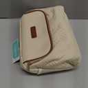 Breastmilk Cooler Bag with Ice Pack Fits 6 Baby Bottles up to 9 Ounce, Wearable Breast Pumps Cooler Bag for Nursing Mom Daycare, Work, Travel- Cream