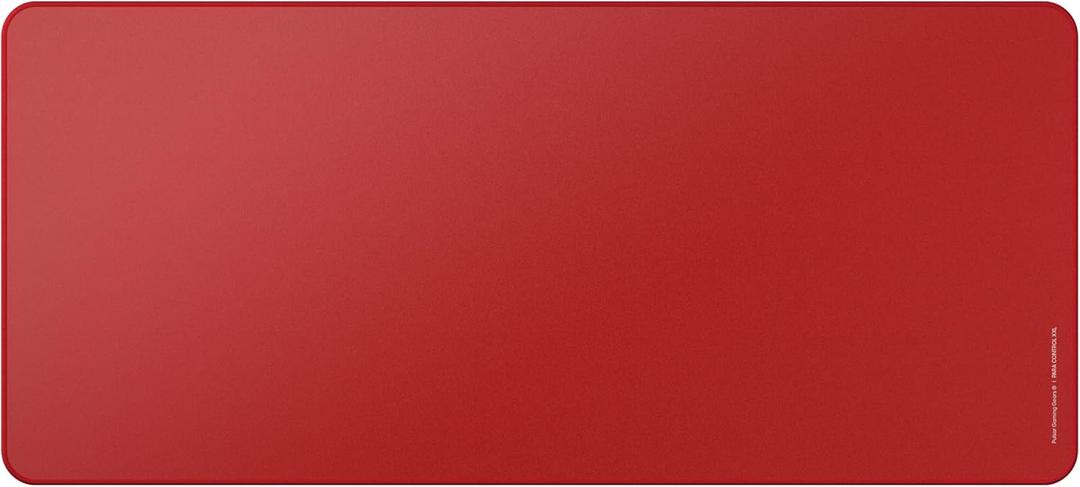 Pulsar - Paracontrol XXL Esports Level Premium Gaming Mouse Pad v2 - Medium to High Speed Pad Stitched Edge Durable Hybrid Top Surface 35 x 16 in (XXL, Red)
