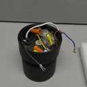 Aisilan Ceiling Spot Light, 7W Dimmable LED Spotlight Indoor, Black Wall Surface Mounted Spotlight Fixtures, 360Adjustable Directional Lighting for Home Picture Bedroom, 3000K, CRI 97+ (Black 1 Pcs)