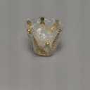 LUOZZY Rhinestone Crown for Helmet Golden Crown for Motorcycle Bicycle Ski Helmet Decoration for Women Girl