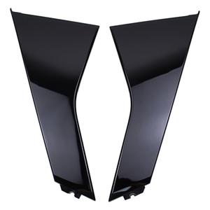 NewYall Rear Driver and Passenger Side C Pillar Garnish Molding Trim Cover Black Gloss for Honda Accord 2018-2022 