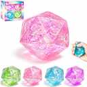 2 x 4PCS Stress Ball Taba Squishy Fun Box Toys Kit , Squeezee Fidget Squishy Toys Set Party Favors Birthday Xmas Gifts for Kids Adults, Cheap Squishies Pack