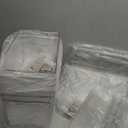 6Pack Stackable Kitchen Storage Organizer, Pantry Organizers and Storage, Clear Foods Organizer Bins with Handles, Easily Assemble for Bathroom, Kitchen, Pantry, Cabinet, Closet (Large)