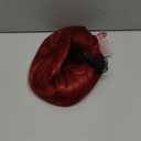 Long Red Wig with Bangs for Women, 4x4 Realistic Scalp,Free Parting, Layered Hairstyle Synthetic Heat Resistant for Daily Party Use 26 inch