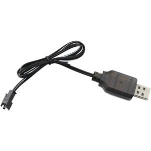 E-outstanding USB Power Charger Cable 7.2V 250mA Output USB Charging Charger Cable with SM 2P Plug for Ni-Cd Ni-MH Battery
