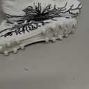 Kids Soccer Cleats Boys Girls Training Football Cleats Youth High-top Soccer Shoes for Little/Big Professional Athletic Outdoor Football Shoes (White)