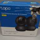 Tapo TP-Link 2K Pan/Tilt Indoor Security Camera for Baby Monitor, Pet Camera, Motion Detection & Tracking, 2-Way Audio, Cloud & SD Card Storage, Works w/Alexa & Google Home, Black, C211 (Pack of 2)