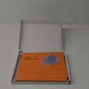 A4 Hanging File Folders, 25 Pcs Recycled Card File Folders for Filing Cabinet with Tabs and Card Inserts, Hanging Files Storage Folders for Office and School, Orange