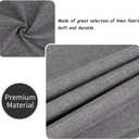 Sofa Armrest Organizer, Remote Control Holder for Recliner Couch, Arm Chair Caddy with 6 Pockets for Magazine, Tablet, Phone, iPad (W19'' x L33'', Dark Grey)