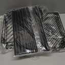 HuggieGems 4 Tier Floor Standing Corner Shower Caddy Organizer Shelf with Hooks, Bathroom Shelves Stand Rack, Black