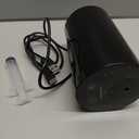 Airversa Waterless Diffuser for Essential Oil, Battery Operated Nebulizer, 0.7 Fl.Oz./ 20mL Capacity, Mini Scent Air Machine, 3 Countdown Timers & 3 Mist Levels for Home, Room, Car, Office - AN6 Black