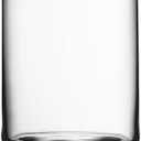 Luigi Bormioli Top Class 12.25 oz Double Old Fashioned Glasses - Set of 6 Elegant Italian-Made Drinkware with Simple Lines Durable Glassware for Whiskey Cocktails, Water, Juice - Great for Gifting