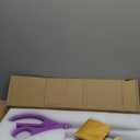 Purple Grand Opening Decorations - 25 Inch Giant Scissors for Ribbon Cutting Purple Banner and Satin Ribbon Star Balloons for Special Events Inaugurations and Business Openings