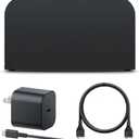 TV Dock Station for Switch 2 - Replacement TV Base Docking Station Set with Upgraded IC Module, Charger, HDMI Cable for Switch 2 Console