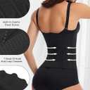 Shapewear Tummy Control Waist Cincher Breathable Corset Shapewear for Women Shaping Girdles for Waist and Abdomen (Black, XL)