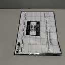 Fridge Calendar Magnetic Dry Erase Whiteboard Calendar for Refrigerator Planners 16.9 Inches X 11.8 Inches