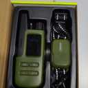 Jugbow Dog Shock Collar - 4500FT Dog Training Collar with Remote, IPX8 Waterproof Electric Dog Collar with 4 Training Modes, Security Lock, Rechargeable eCollar for 10-120lbs Small Medium Large Dogs (Green 1 Pack)