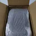 KOMUEE 8 Pieces Glass Baking Dish with Lids Rectangular Glass Baking Pan Bakeware Set with Lids, Baking Pans for Lasagna, Leftovers, Cooking, Kitchen, Fridge-to-Oven, Gray