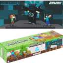 Minecraft Desk Pad for Kids and Teenagers, Non-Slip Desk Mouse Mat 80 x 35cm - Gamer Gifts (Blue)