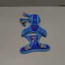 BARKBAY No Pull Dog Harness Front Clip Heavy Duty Reflective Easy Control Handle for Large Dog Walking(Sapphire Blue & Blue,XS) (X-Small(Chest:15.5-19.5))