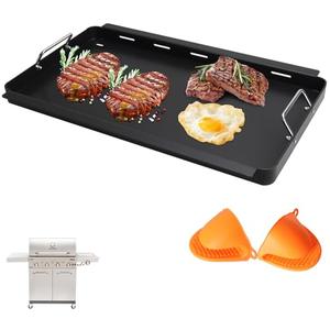 Full-Size Griddle Inserts for Charbroil Commercial Tru Infrared 466242715 463242715 463276016 463255020 463439915 463242716 Replacement Parts, Flat Top Griddle for charbroil G533-0009-W1 G541-0016-W2