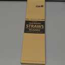Anti Wrinkle Silicone Tipped Straw Set (Stainless Steel), Drinking Straw for Stanley 40 oz 30 oz Tumbler, Reusable Wrinkle Free Long Metal Straw for Lip with Cleaning Brush