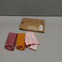 Tiny Twinkle Mess-Proof Baby Bibs for Eating | Waterproof, Wipeable Toddler Bibs with Catch-All Pocket | Feeding Bibs for Girls & Boys(3 Pack,Blush, Burgundy)