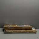 SwallowLiving 57in Blanket Ladder, Solid Wood Towel Ladder, Rustic Decorative Ladder for Blankets, Farmhouse Wooden Quilt Rack for Living Room & Bathroom