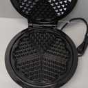 Mueller Heart 5 Waffle Maker, Waffle Iron, Adjustable Browning Control & Nonstick, Cool Touch Handle, Easy to Clean, Small Kitchen Appliances