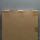 Black Oversize Acrylic Serving Tray with Handles 19x19 Inch -Spill Proof- Decorative Trays Countertop Organizer for Ottoman,Nightstand, Sidetable, Butler (19x19 Inch, Black)