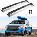 Enhanced Roof Racks for 2022-2026 Chevrolet Traverse, 220 LBS All Aluminum Cross Bars - Fit for Canoe, Kayak, and Bike