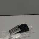 Door Stop Alarm, Door Stopper with 120DB Security Alarm, Floor Wedge Doorstop for Travel Apartment Home House (Pack of 1) (Black)